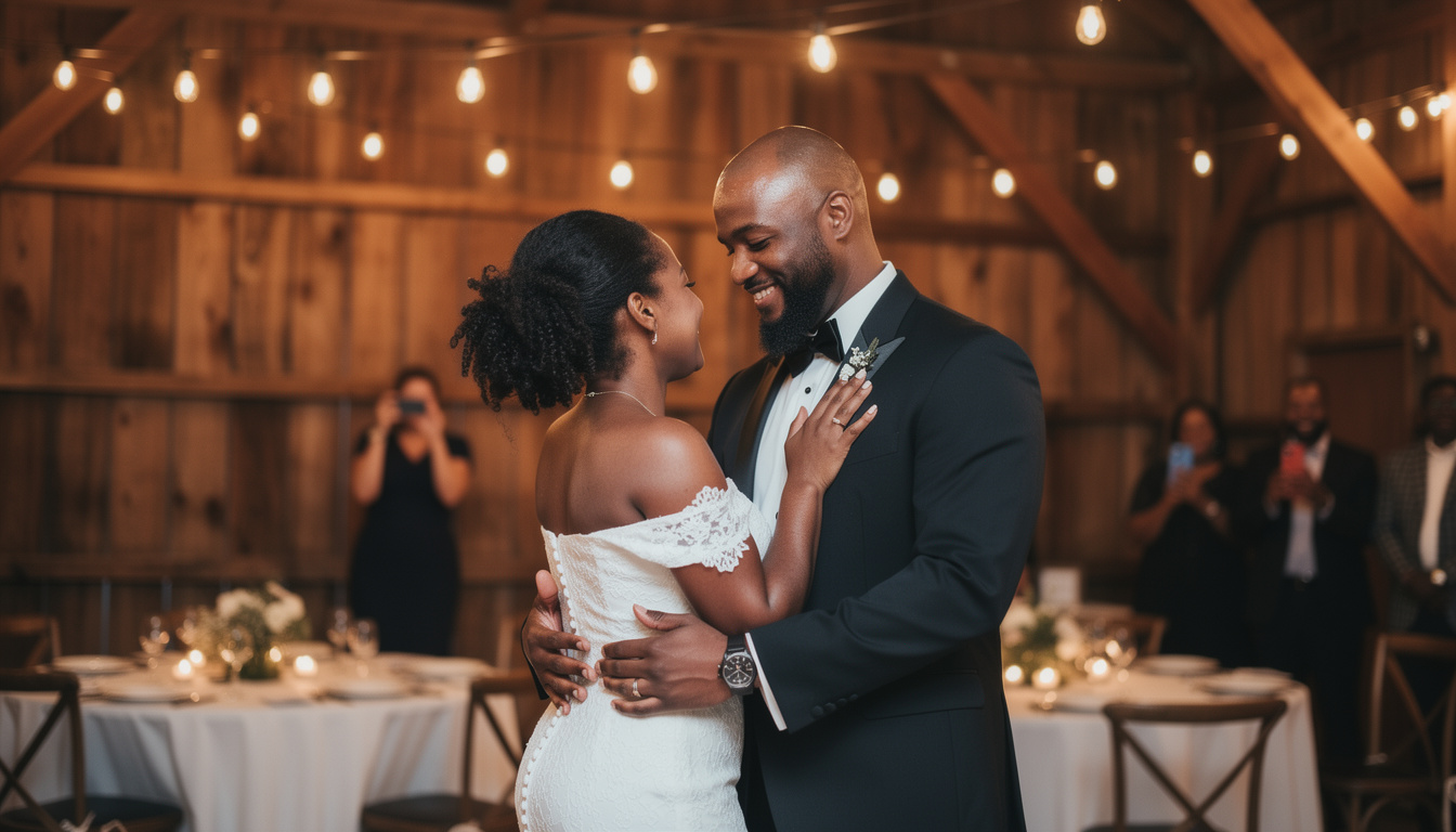 Wedding photo — first dance